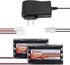 Tenergy 9.6V Flat NiMH Battery Packs - 2000mAh High Capacity 8-Cell Rechargeable Battery Pack for RC Car (2 Packs + 1