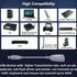 USB to Cat5 Adapter, USB Extender Ethernet Up to 164ft/50m, Supports USB1.1 Protocol, Compatible with USB2.0