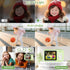 HILDCROA 48MP 1080P 16X Digital Camera for Kids, FHD Point and Shoot Digital Cameras with Zoom Anti-Shake, Compact