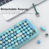 MOFII Wireless Bluetooth Keyboard, Retro Round Keycaps Typewriter Keyboard, Bluetooth 5.1 for Home/Office