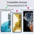 Ibywind Screen Protector for Samsung Galaxy S22 Plus 5G, 2Pcs Tempered Glass, 1Pc Camera Lens Protector