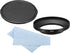 PATIKIL 82mm Lens Hood, Wide Angle Matte Surface Anti-reflective Hood with Cap and Cleaning Cloth for Camera Lens