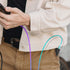 MFi-Certified USB C to Lightning Cable, 3.3ft, Fast Charging for iPhone 14 Plus, 14 Pro Max, 13, 12 (Multicolor)
