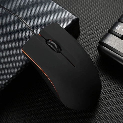 2 Pack Wired Mouse, USB Wired Computer Mouse for Right or Left Hand, Ergonomic Computer Mouse with Durable Clicks for PC, Computer, Laptop, Desktop, Chromebook, Notebook, Mac