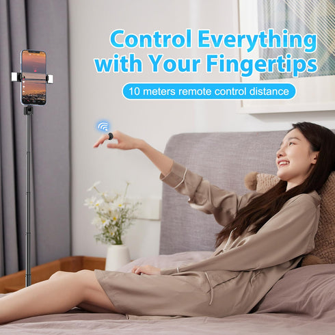 Iesooy Fingertip Wireless Bluetooth Remote Control, Fingertip Ring, Scrolling Ring Remote Control Page Turner