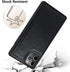 iCoverCase Wallet Phone Case for iPhone 11 Pro 5.8 Inch with Card Holder for Women, RFID Blocking (Macaron Black)