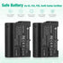 FirstPower EN-EL15 EN EL15a/EL15b Batteries for Nikon Z6 Z7 D750 D850 D7000 D7500 D7100 D7200 D500 D600 D610 D800 D800e