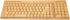 Keyboard and Mouse, 2.4GHz Plug and Play Bamboo Wood Control Devices for Win XP, NT, Vista, Win10, OS X, Android