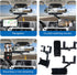 Large Rearview Mirror Phone Holder, 360° Rotatable and Retractable, Anti-Shake Design for All Phones