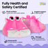 Gifts for Readers & Writers Tablet & Book Stand for Kids, Soft Reading Pillow, Book Holder with Pockets for Storage