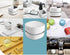 ODISTAR Desktop Vacuum Cleaner, Mini Table Dust Sweeper, Cordless & 360º Rotatable Design for Keyboard/Home/Office
