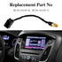KPALAG 4 Inch 8 Inch Sync2 Sync3,Replace#:HC3Z-19A387-B, HU5Z-19A387-A Backup Camera Harness Adapter Replacement to PNP