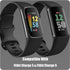 for Fitbit Charge 6/5 Screen Protector Case, 2-Pack Soft TPU Rugged Face Cover with Full Around Protective Plated Shell for Charge 6/5 Smartwatch