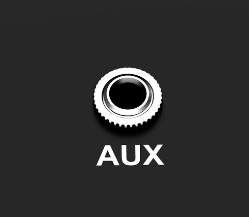 AUX 3.5 mm Male to Female Locking Nut Panel Mount Cable Car Stereo Audio Adapter Converter Cord