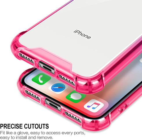 Salawat Compatible iPhone Xr Case - Clear Cute Anti Scratch Slim Phone Case Cover for iPhone Xr 6.1inch 2018