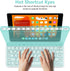 Bluetooth Keyboard for iPad, Compatible with iPad 10th/9th/8th, Air 5th/4th, Pro 13/12.9/11 inch, Portable, Blue