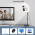 Wowcati 10'' 3 Desk Ring Light with Magnetic Phone Holder, Video Conference Podcast Lighting Kit for Laptop Computer