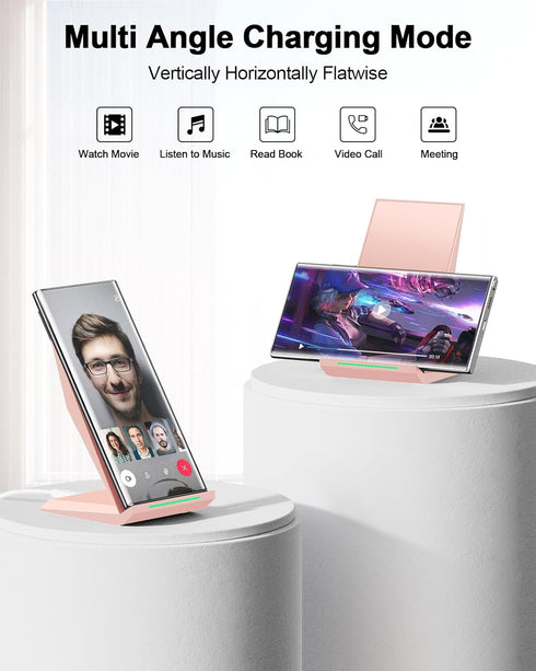 NANAMI 17/17 Air/16/15/14/13/12/11 10W S26/S26+/S25/S24/S23/S22/S21/S20 Wireless Charger - Wireless Charging Stand