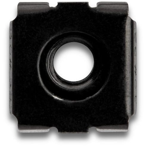 StarTech.com 50-Pack 10-32 19" 10" StarTech Square Hole Cage Nuts and Installation Tool for or Server Racks, Cabinets