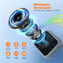 Waterproof Portable Bluetooth Speaker, 8W Big Sound, 20H Playtime, BT 5.3, TWS for Outdoor, Travel, Hiking
