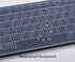 Keyboard Cover for Dell KB216, KM636, Optiplex 5250, 3050, 3240, 5460, 7450, 7050 & Inspiron AIO 3475/3670 - Clear