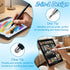MXCOIRTP (2 2 1 Stylus Pens for Touch Screens Pcs), in Magnetic Disc & Fiber Tip Stylus Pen for iPad with Magnetic Cap