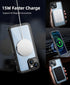 Beeasy for iPhone 14 Waterproof Case - Compatible with MagSafe, IP68 Underwater Military Grade, Shockproof Rugged
