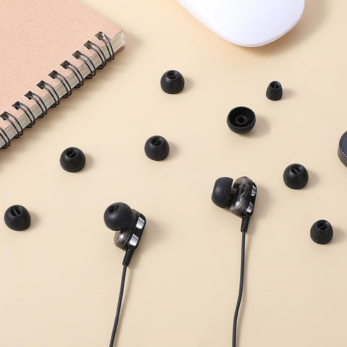 InnoHHustle Earbuds(12 Extra Small Earbuds Tips Replacement Earbud Tips Soft Silicone Earbuds for in-Ear Headphones