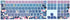 Silicone Keyboard Cover for Apple iMac Magic Keyboard MQ052LL/A, Cute Print Keyboard Skin, US Layout, Red Flower