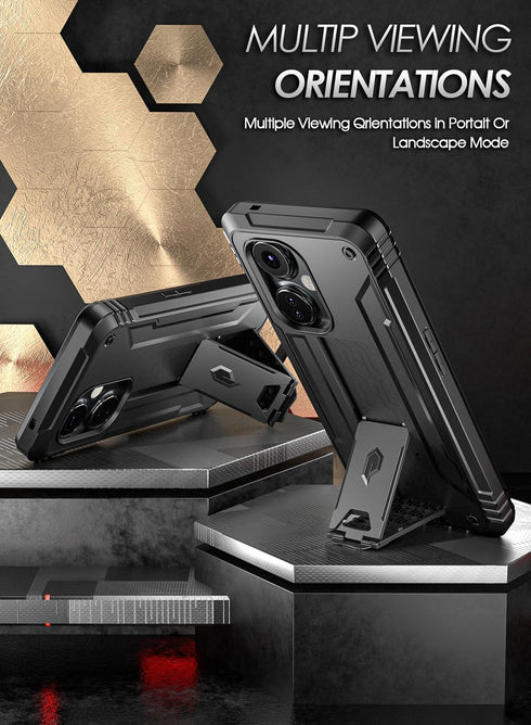 Poetic Revolution Case for OnePlus Nord N30 5G, Black, Full-Body Rugged, 20FT Mil-Grade Drop Tested, Dual-Layer,