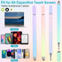 Stylus Pens for Touch Screens (4 Pcs), High Precision Disc Stylus with Magnetic Cap, 2-in-1 for iPhone, iPad Pro,