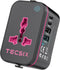 TECSIX Universal Travel Adapter Worldwide, European Travel Plug Adapter with 2 USB C,