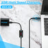FARSENSE USB C to DC Adapter, 3.3ft Barrel PD Trigger Cable with 10 Connector Tips, USB to DC Power Cable