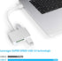 Upgraded XQD Card Reader USB 3.0, SD(HC/XC) TF Reader, Fast Speed Up to 5Gbps, Compatible with Sony G&M Series