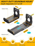 MUAKIOY (2 Sets) 3.4" 5.8" Soundbar Mount, Speaker Wall Mount Brackets Under TV, Heavy Duty Sound Bar Shelf Mounting