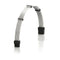 LINKUP 30cm 8P(6+2) GPU PSU Cable Extension - 18AWG Oxygen Free Copper Teflon Jacket, Custom Mod GPU PC, Silver