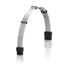 LINKUP 30cm 8P(6+2) GPU PSU Cable Extension - 18AWG Oxygen Free Copper Teflon Jacket, Custom Mod GPU PC, Silver