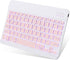 TOHAKATA Backlit Bluetooth Keyboard Small Portable Wireless Keyboard Rechargeable Illuminated for Android Samsung