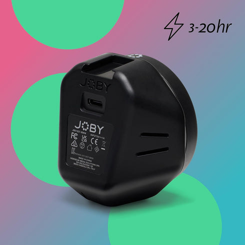 JOBY Beamo Reel LED Light for Content Creators, Vlogging Light for Compact Mirrorless Cameras or Smartphones