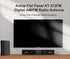 AntennaMastsRus Digital Amplified AM/FM Radio Antenna Indoor for Universal Stereo Radio Audio Signal RF Broadcast
