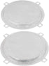 Chrome Batwing Fairings 5.25" Mesh Speaker Grills Cover for Harley Touring Electra Glide, Street Glide, Ultra Limited