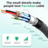 6ft 2.1 48Gbps 4K 120Hz 8K 60Hz, Pacroban eARC/ARC HDMI Cable TV to Soundbar (HDMI Port Required on Both Devices) Ultra