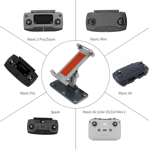 Hanatora Tablet Holder Mount for DJI Mavic Mini, Mini SE, Mavic 2 Pro/Zoom, Mavic Air, Spark, Pro/Platinum