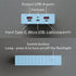 Yinow 22.5W 4 18650 Fast Charging DIY Power Bank Case for x Batteries, Solder-Free Holder Box