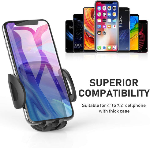 Cup Car Phone Holder for Car, Universal Adjustable Gooseneck Cup Holder Cradle for Cell Phone