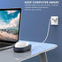 Mouse Jiggler, Undetectable Mouse Mover Device with USB Cable and 5V1A Adapter, Moves Mouse Automatically, Blue