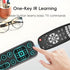 iPazzPort 3-in-1, 2.4G 7 Mini Wireless Keyboard Air Mouse Remote Backlit Keyboard with Remote Control Both Sides