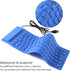 Soft Silicone Keyboard, Foldable, Portable Wired Keyboard, USB+PS2 Interface, Waterproof, 85 Keys (Blue)