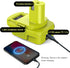 LONG FIT Replace for Dewalt to Ryobi 18V Battery, M18 to Ryobi 18V Battery, Convert Dewalt 20V or Milwaukee 18V Battery
