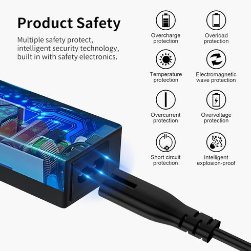 Replacement 19V 65W Charger for JBL Xtreme 2 - for JBL Xtreme Portable Wireless Bluetooth Speakers, Black, Blue, Red